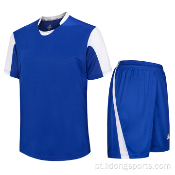 Hot selling sportswear poliéster futebol jersey futebol